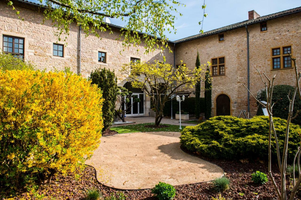 Demeures Et Chateaux L'Abbaye Caladoise - Anciennement Hostellerie Ferme Du Poulet Villefranche-sur-Saône Kültér fotó